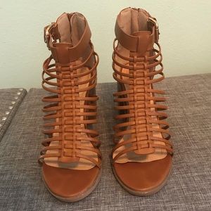 Chunky heeled sandals